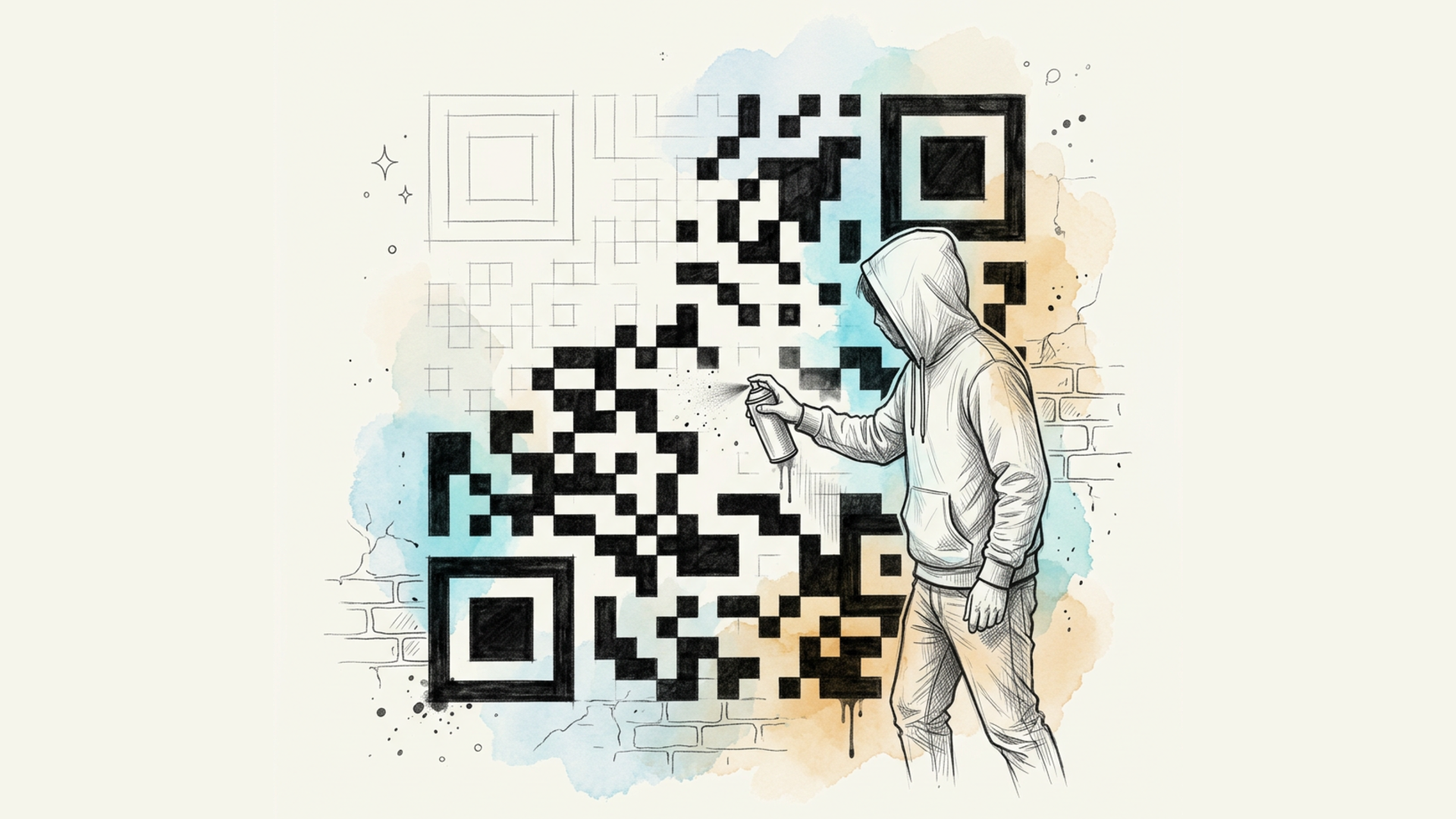 Een QR-code maken in Lix.li Link shortening illustration