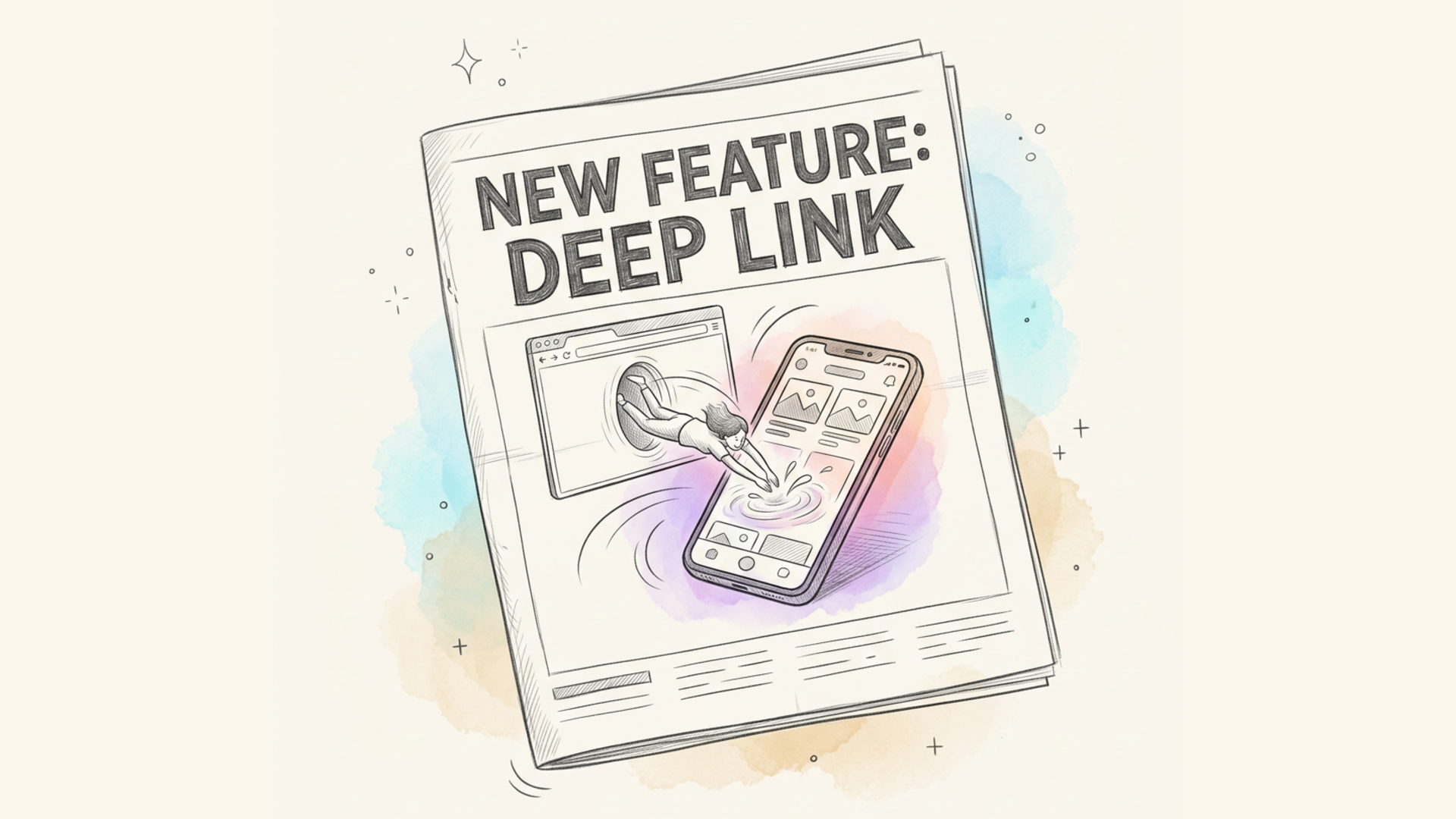 В Lix.li появились Deep Links Link shortening illustration
